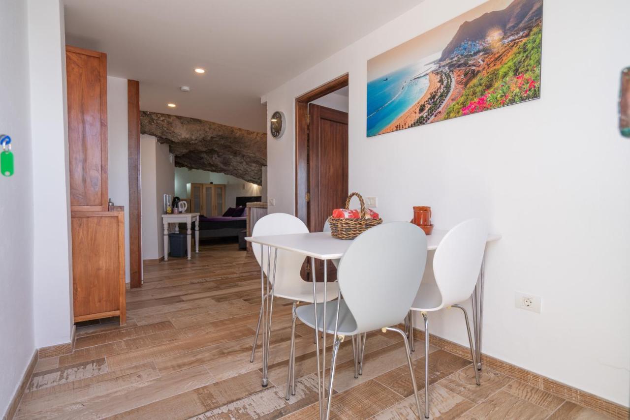 Romantic Cave With Big Terrace Overlooking The Sea Santa Cruz de Tenerife Exterior foto